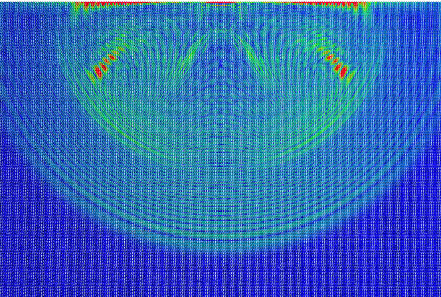 Shock-wave propagation in granular media